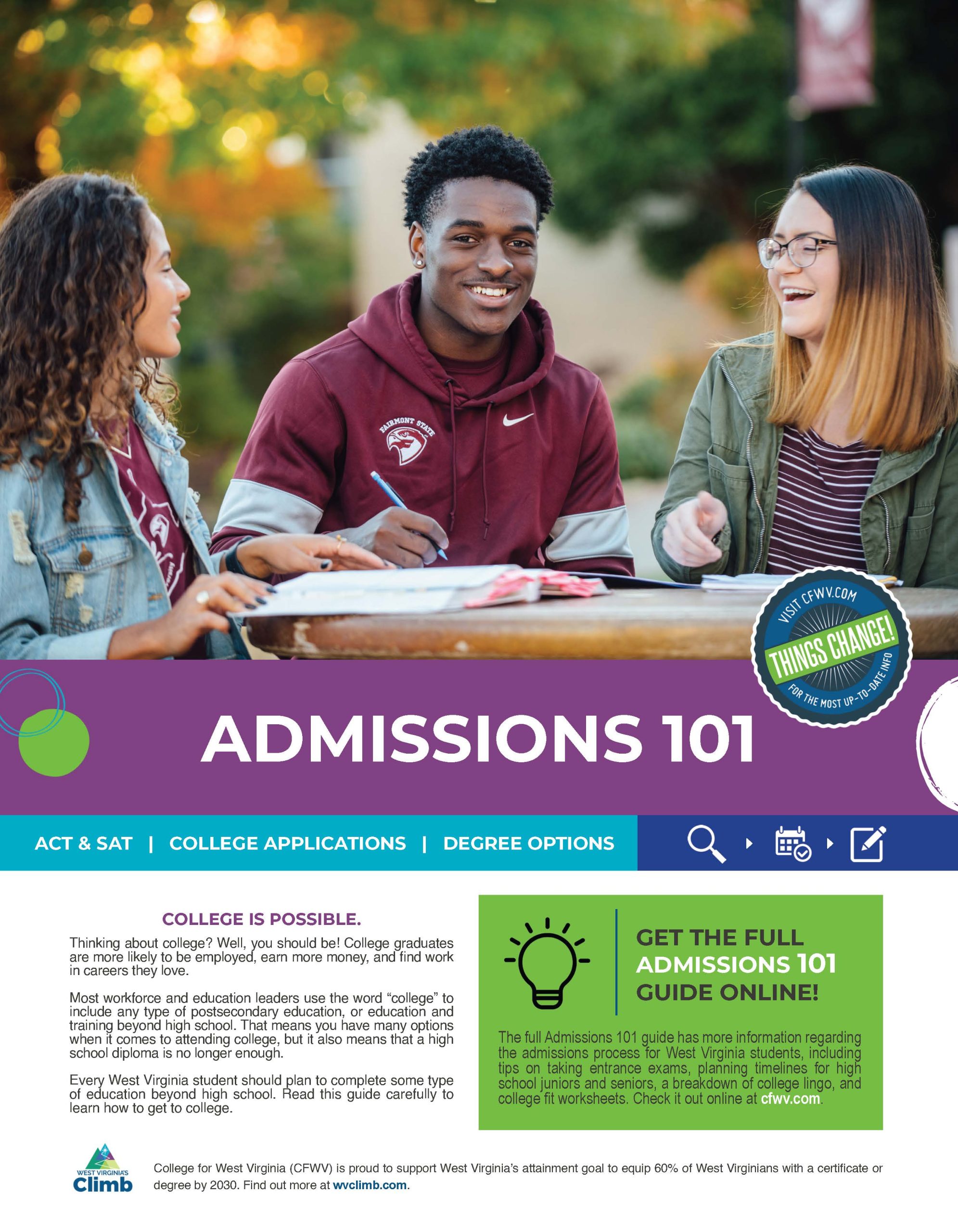 Admissions 101 Cover